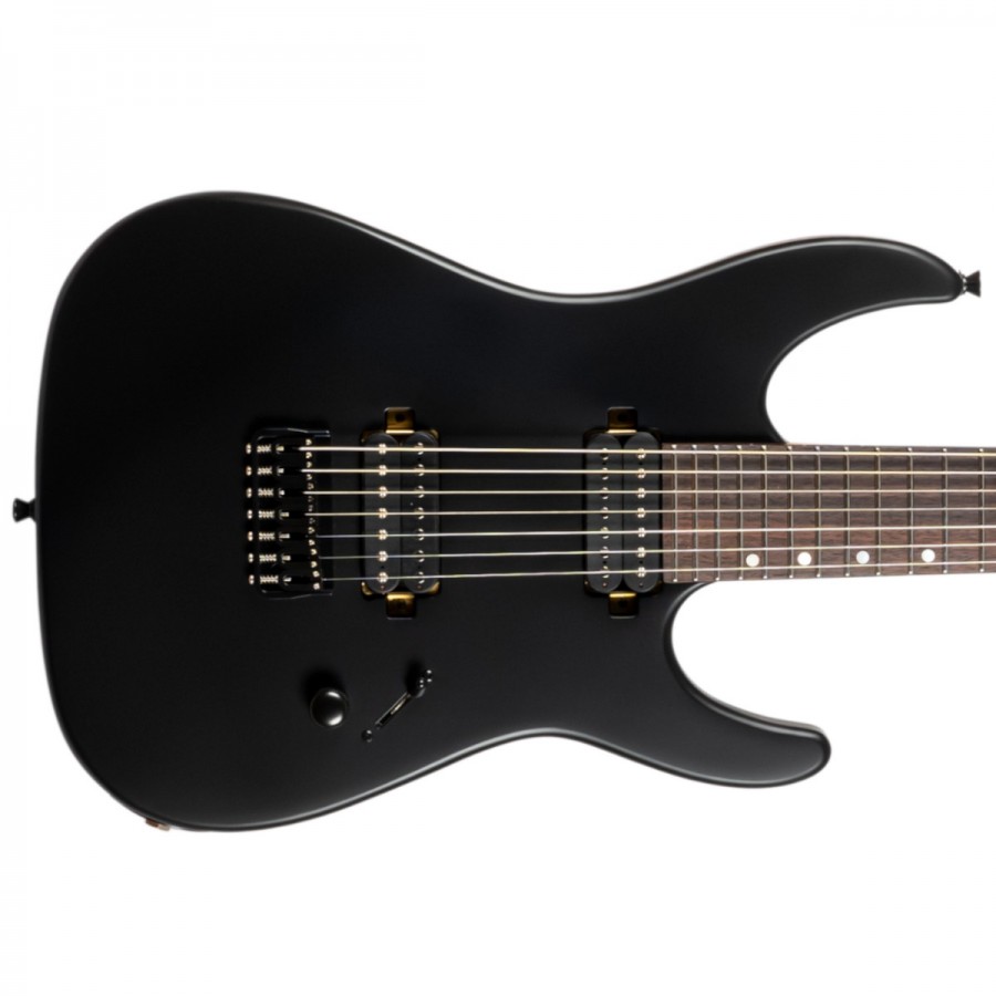 Jet Guitars JS-507 BK Stygian HH 7-String - Satin Black